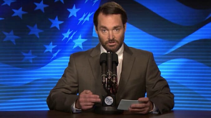 Watch Will Forte Bring Third-Party Candidate Tim Calhoun to The Tonight Show