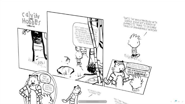 Calvin and Hobbes as an Interactive 3D Model is Insanely Cool