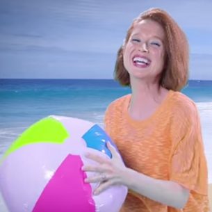 Watch Ellie Kemper in a Fake Commercial for Russian Gum