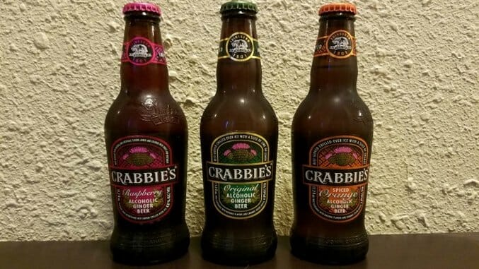 Crabbie’s Original Ginger Beer, Spiced Orange, and Raspberry