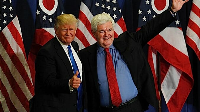 Trump Should Have Picked Newt—They’re Perfect For Each Other
