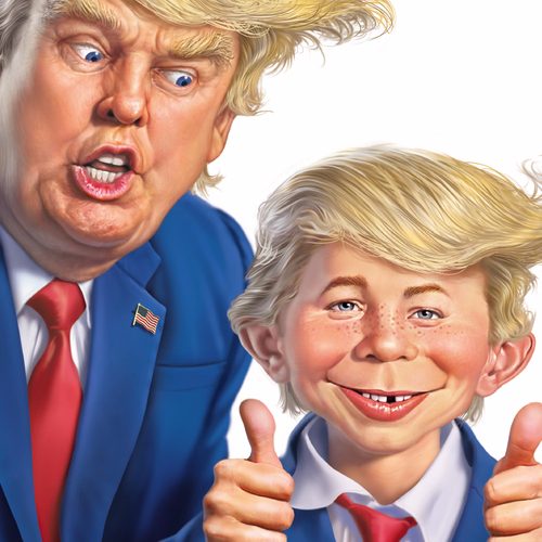 MAD Magazine Makes America Dumb Again with MAD Dumps on Trump