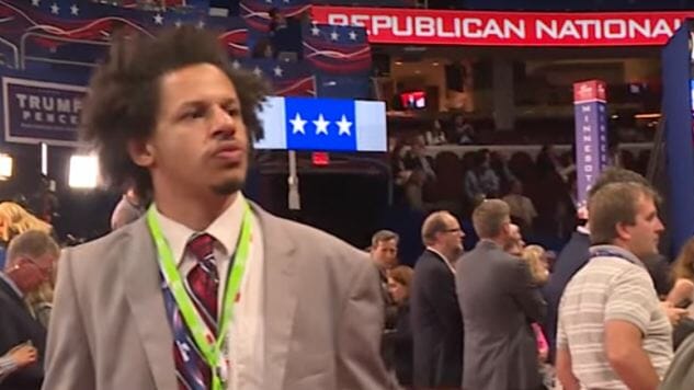 Eric Andre at the Republican National Convention