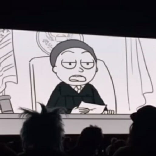 Rick and Morty Recreate an Infamously Unhinged Court Transcript