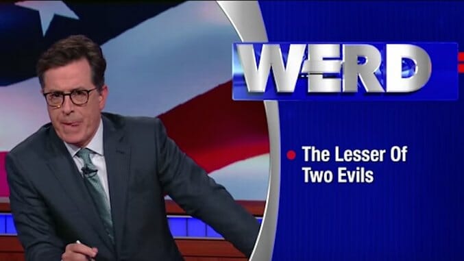 Watch: Stephen Colbert Doesn’t Have the Legal Rights to “Stephen Colbert”