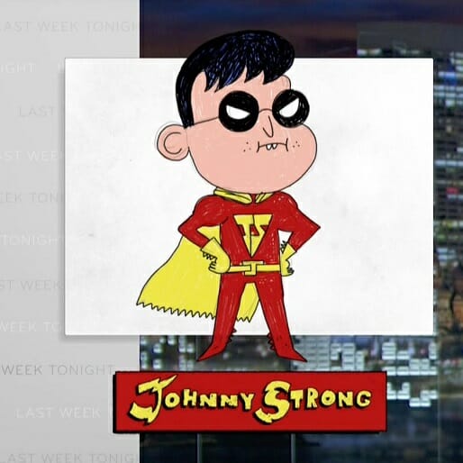 Watch John Oliver Reveal a New Superhero in Last Week Tonight Web Exclusive