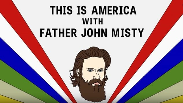 Watch an Animated Father John Misty Sing about America, Death and Go-Gurt on Adult Swim