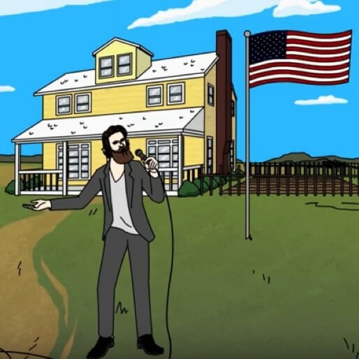 Watch an Animated Father John Misty Sing about America, Death and Go-Gurt on Adult Swim