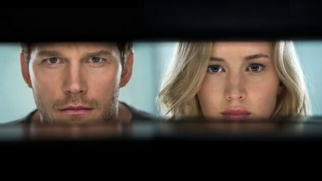 The First Trailer for Passengers Promises to Unite Chris Pratt and Jennifer Lawrence in Space
