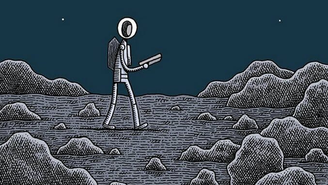 Mooncop Cartoonist Tom Gauld on Isolation, Nostalgia & Robot Cruelty