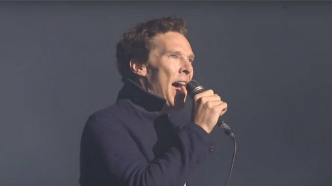 Watch Benedict Cumberbatch Join David Gilmour to Sing Pink Floyd’s Classic “Comfortably Numb”
