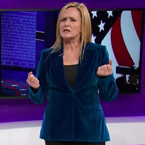 Sam Bee Gives Hillary Clinton Some Praise for Her Performance in the First Debate