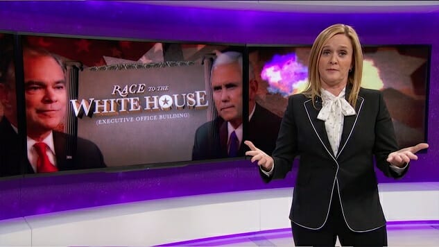 Samantha Bee Recaps the VP Debate, Disapproves of Everything