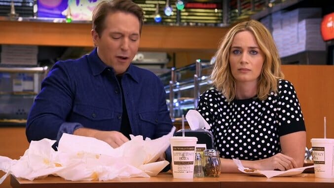 Emily Blunt Just Wants Real Pizza in Promos for This Week’s SNL