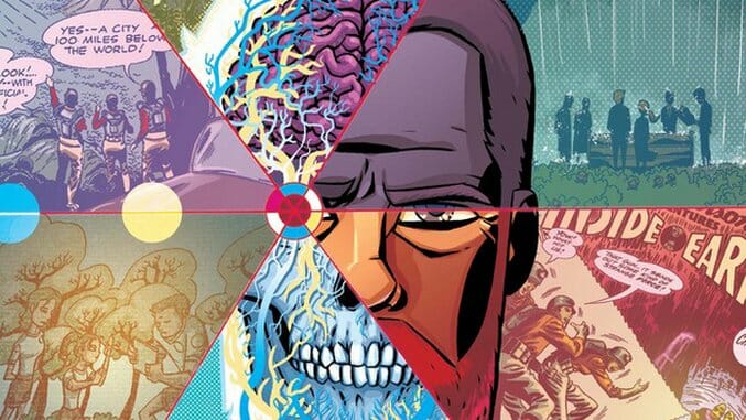 Gerard Way, Jon Rivera, Michael Avon Oeming & Tom Scioli’s Cave Carson Has a Cybernetic Eye #1 is a Kirby-Infused Delight