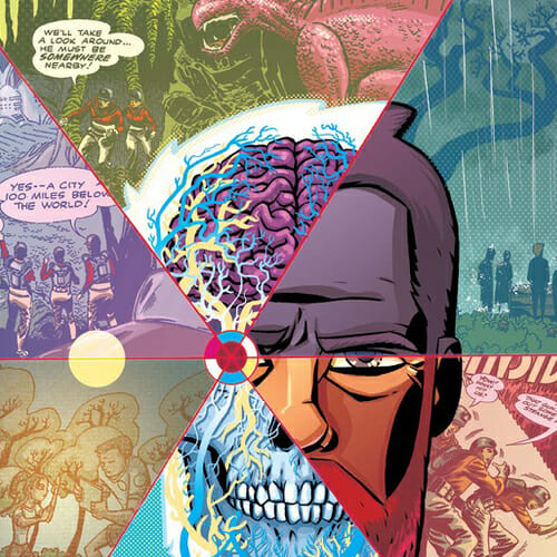 Gerard Way, Jon Rivera, Michael Avon Oeming & Tom Scioli's Cave Carson Has a Cybernetic Eye #1 is a Kirby-Infused Delight