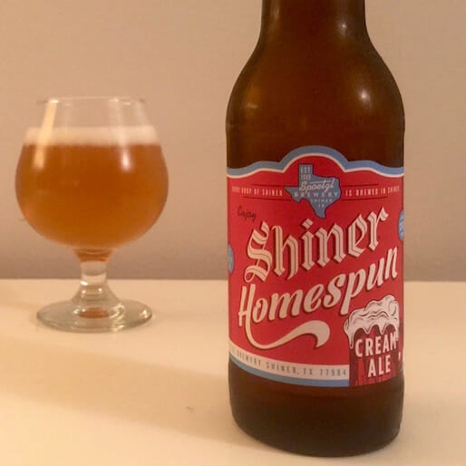 Shiner Homespun Cream Ale