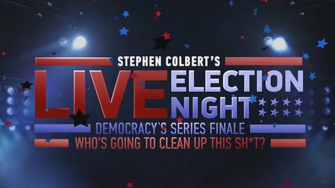 Stephen Colbert’s Hosting a Live Election Night Special on Showtime. So What?