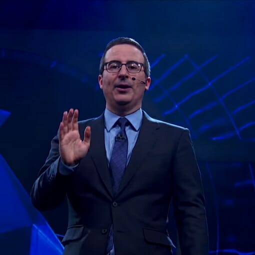 John Oliver Takes on Pyramid Schemes with Some Help from Jaime Camil