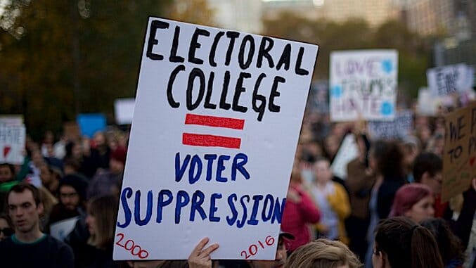 Here’s What Would Have to Happen for the U.S. to Ditch the Godawful Electoral College
