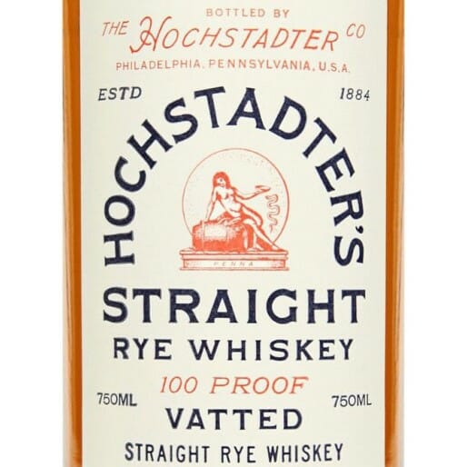 Two Ryes from Cooper Spirits: Hochstadter's Vatted Rye and Lock, Stock & Barrel 16 Year