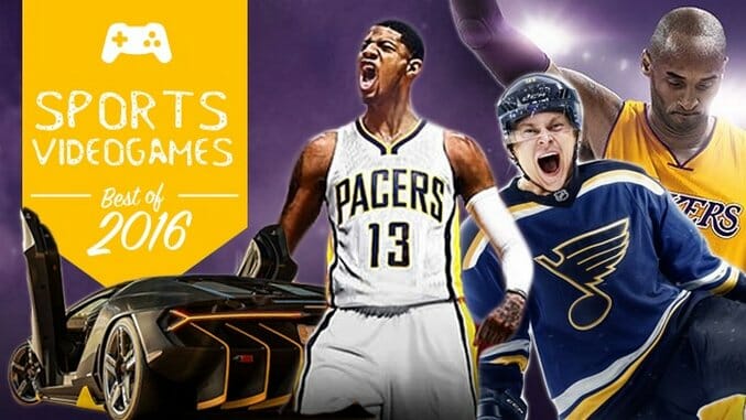 The Best Sports Videogames of 2016