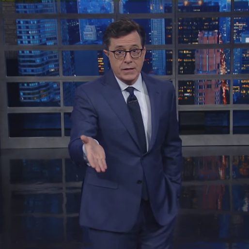 Stephen Colbert Does His Best to Understand Donald Trump's Meeting with Kanye West