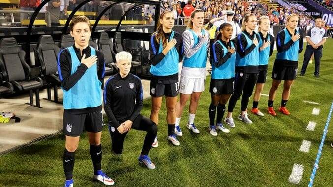 Some Notes On The Fallout From Megan Rapinoe’s Protest For The USWNT