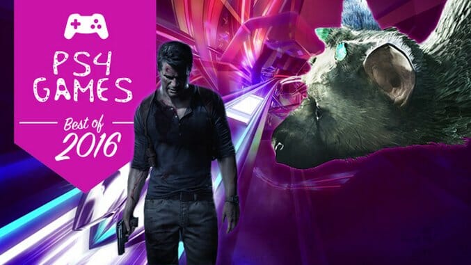 The 15 Best PlayStation 4 Games of 2016