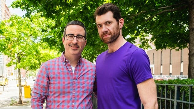 Watch John Oliver Join Billy on the Street