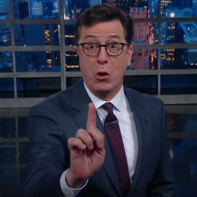Stephen Colbert Proposes 
