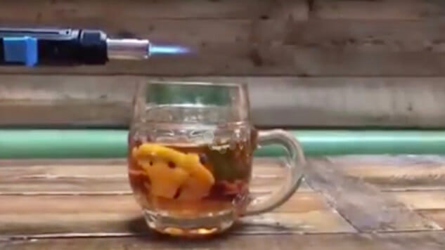 Use a Blowtorch to Light a Hot Toddy