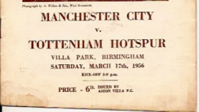 Throwback Thursday: Manchester City vs Tottenham Hotspur (March 17th, 1956)