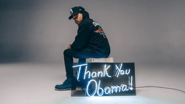 Chance the Rapper Models “Thank You Obama” Fashion Line