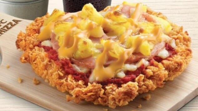 Look Upon KFC’s New “Chizza” and Despair