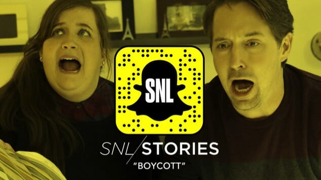 Saturday Night Live Debuts First Snapchat Show, “Boycott”