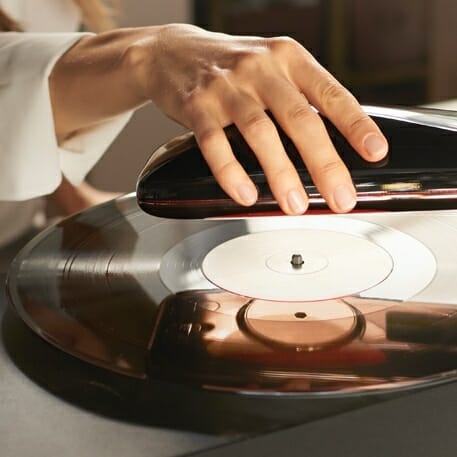 Love, the World's First Smart Turntable, Ditches the Traditional Platter and Spins Directly on Your Records