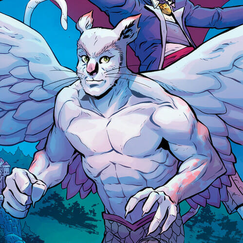 Johnnie Christmas Heads to Castle Catula with Angel Catbird Vol. 2