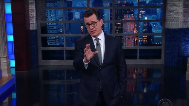 Watch Colbert Respond to Trump’s Anti-Transgender Order