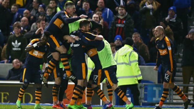 WATCH: A Ridiculous Deflected Goal Helps Secure A Comeback Win For Newcastle