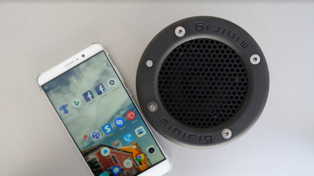 Bluetooth Minirig Portable Speaker: Big Sound in a Small Frame