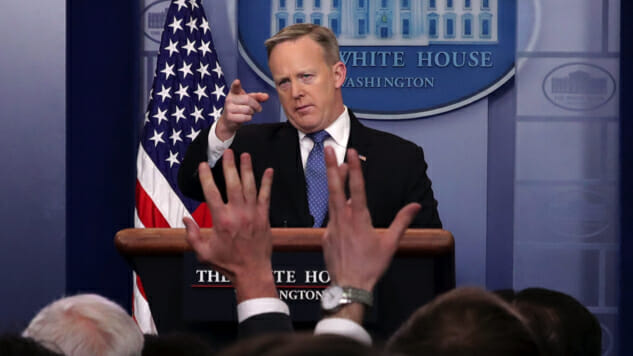 This Photo Should End Sean Spicer’s Dignity Issues Once and For All