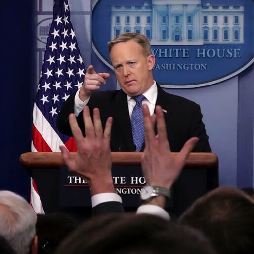 This Photo Should End Sean Spicer's Dignity Issues Once and For All