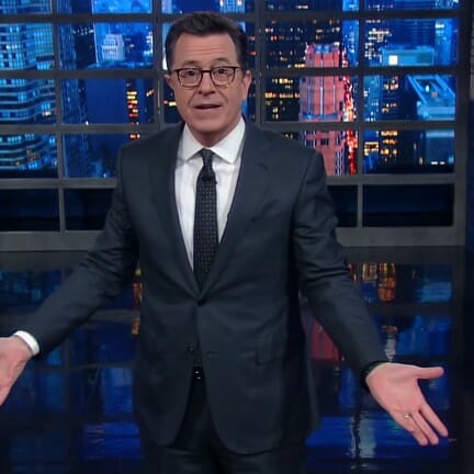 Colbert Calls Out Jeff Sessions' Lies in Late Show Monologue