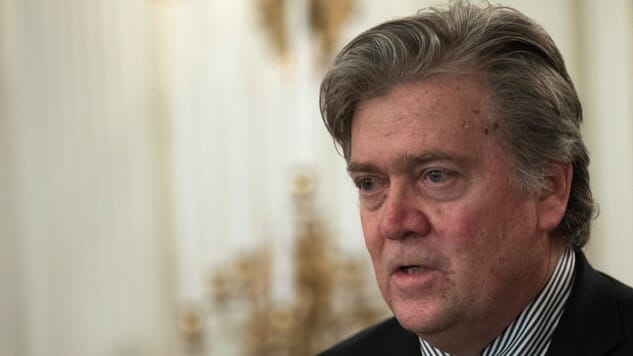 Steve Bannon Thinks You’re Stupid