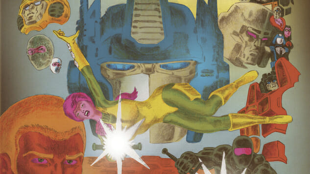 Tom Scioli’s Transformers vs. G.I. Joe: The Movie Adaptation is B-A-N-A-N-A-S