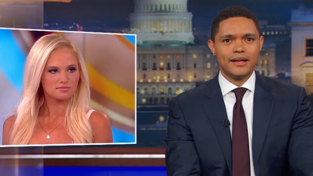 Watch Trevor Noah (Kind of) Defend Tomi Lahren on The Daily Show