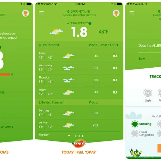 10 Great Apps for Living with Allergies