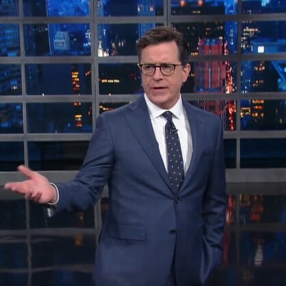 Colbert Calls Bannon Out For Being a 
