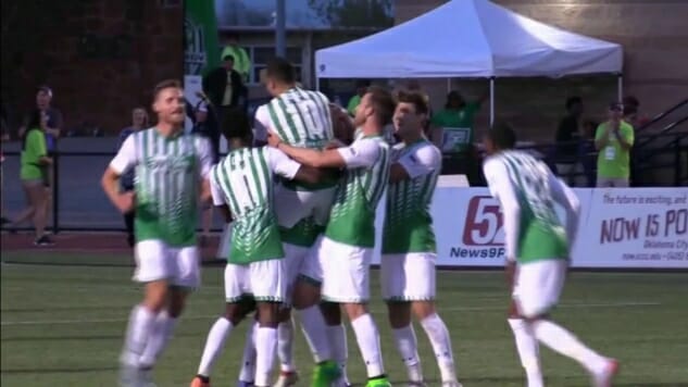 WATCH: An Absolutely Ridiculous Goal Sequence From USL